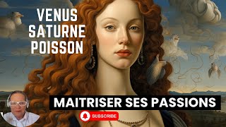 Venus Conjoint Saturne dans le poisson En Natal et en Transit [upl. by Malory]