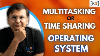 15 Multitasking or Time Sharing Operating System in HINDI  Fair share Operating System [upl. by Sibby]