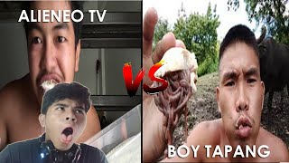 ALIENEO TV VS BOY TAPANG  REACTION VIDEO [upl. by Mutz]