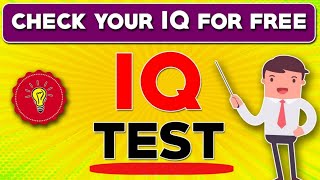 Intelligence Test  Real online IQ Test [upl. by Springer216]