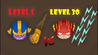 Superheroio  Level 3030 Max All Evolutions Unlocked All Skins  New Update [upl. by Aicatsan]