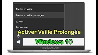 Comment activer la mise en veille prolongée Windows 10 [upl. by Aisek304]