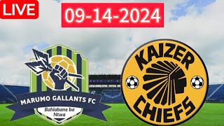 Gallants vs Kaizer Chiefs Live Stream Football match South Africa Premier soccer League 2024 [upl. by Di]