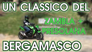 Un CLASSICO del BERGAMASCO passo di Zambla e Presolana in moto [upl. by Neeven]