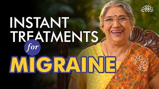 How to get Instant relief from migraine  Dr Hansaji Yogendra [upl. by Eolanda]