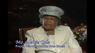 The Church Benediction Prayer with The Late Mother Nettie Cole [upl. by Glarum]