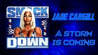 WWE Jade Cargill  A Storm Is Coming Entrance Theme  AE Arena Effects [upl. by Ayela]