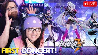 Honkai Impact 3rd Concert  Starfire Sonorant REACTION  Our FIRST HI3 Concert [upl. by Marriott721]