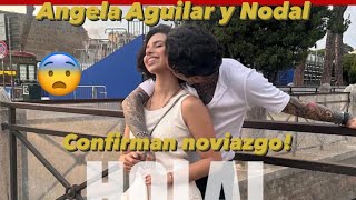 Christian Nodal da la cara y sale a hablar de su relación con Ángela Aguilar [upl. by Ulysses]