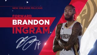 Highlights Brandon Ingram Top Plays  20202021 Pelicans Season [upl. by Neelie]