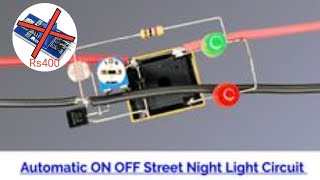 DIY Automatic ON OFF Street Light  Create Your Own LightSensitive Switch Using LDR [upl. by Boland]