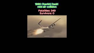 1996 Charkhi Dadri mid air collision aviation planecrash planeaccident [upl. by Arahset]