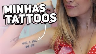 SIGNIFICADOS DAS MINHAS TATUAGENS  Nah Cardoso [upl. by Myer238]