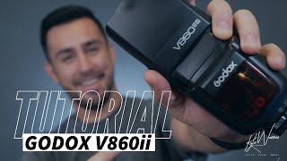 Godox v860ii Tutorial How to Trigger the v860ii  other Basics [upl. by Nosmas71]