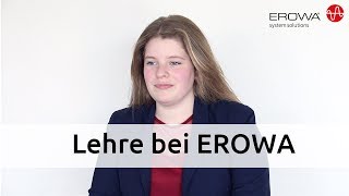 Lehre als KauffrauKaufmann bei EROWA [upl. by Lienhard]