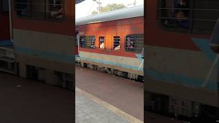 Janmabhoomi Express in vizag trainjourney shortvideo railway shorts train travel traintravel [upl. by Gamber]