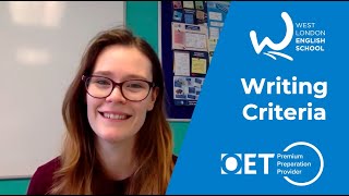 OET Writing Criteria with Beth WLES  Occupational English Test OET [upl. by Zetes580]