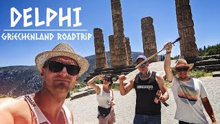 Mit dem 🚐 WOHNMOBIL durch GRIECHENLAND 🇬🇷│Delphi Tempel│Roadtrip│Van life│ [upl. by Nevar]