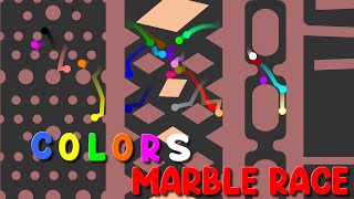 CLASSIC COLORS MARBLE RACE 2021 [upl. by Lorette77]