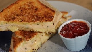 Ham And Cheese Sandwich  Sanjeev Kapoor Khazana [upl. by Zelma]