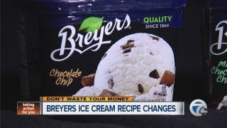 Breyers ice cream recipe changes [upl. by Adniral]