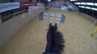 GoPro horse jumping up to 150 cm  Ride with me [upl. by Purington]