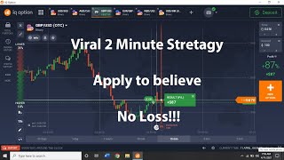 2 Minutes Strategy  Viral  IQ Option  Pocket Option  Moving Avegrage Parabolic SAR MACD Win [upl. by Assirral]