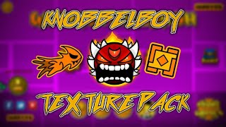 🔥 KNOBBELBOY TEXTURE PACK AT GEOMETRY DASH 211 PC and ANDROID High Graphics [upl. by Krever829]