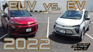 2022 Bolt EUV vs 2022 Bolt EV  Chevrolet [upl. by Skerl825]