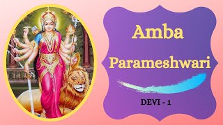 Amba Parameshwari  Devi song  bhajan  easytolearn for kids [upl. by Mongeau448]