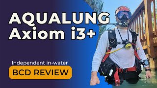 Aqualung Axiom i3 BCD Review  Most Comfortable [upl. by Peedus]