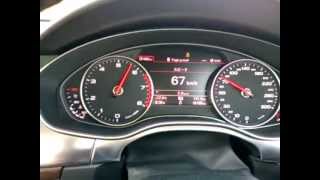 Audi A6MY12 C7 28FSI quattro 0100kmh with Launch control [upl. by Robert]