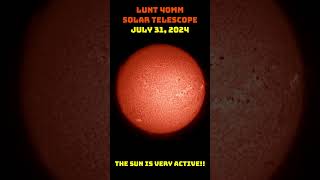 Seeing too many Sunspots through my Lunt Telescope [upl. by Acassej]