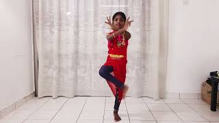 Mooshika Vahana Song ll Bharatanatyam by Pranavi malaysia [upl. by Orecic856]