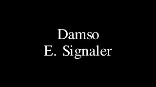 Damso  E Signaler Paroles [upl. by Riess]