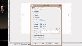 Making Dotted Lines in GIMP  Digital Imaging [upl. by Nehgam926]