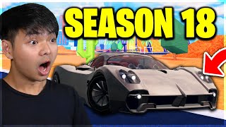 Season 18 Jailbreak VEHICLE and SPOILERS Reward INSANE Roblox [upl. by Elades]