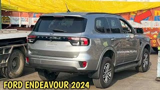 Finally 😍 2024 Ford Endeavor INDIA Reached Dealership 🇮🇳 Fully Leaked All Details [upl. by Bobbee]