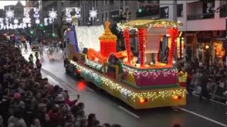 Cabalgata de los Reyes Magos en Vigo 2016 [upl. by Aduh784]