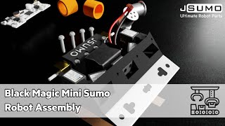 Black Magic Mini Sumo Robot Kits Assembly [upl. by Guidotti356]