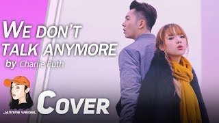 We Dont Talk Anymore  Charlie Puth ft Selena Gomez cover by Jannine amp HaoRen [upl. by Aret]