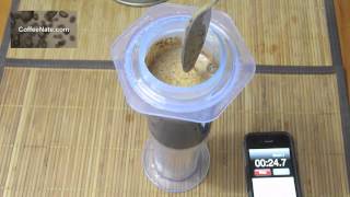 AeroPress Video Tutorial How To  Inverted AeroPress Video Tutorial [upl. by Leupold]