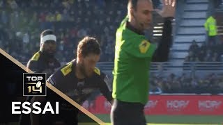 TOP 14  Essai Tawera KERRBARLOW SR  La Rochelle  Toulon  J18  Saison 20172018 [upl. by Aikahc]