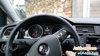 GOLF 7 5G  Windscreen wipers service mode [upl. by Spain607]