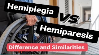 hemiplegia vs hemiparesis  Understanding the Differences  Similarities and hemiplegia exercises [upl. by Susej701]