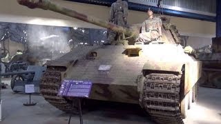 German tanks WWII The Tank Museum Saumur MaineetLoire France Europe [upl. by Derrek713]