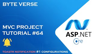 ASPNET CORE MVC  How to add Toastr Notification  Configurations StepbyStep Guide 64 [upl. by Mosier369]