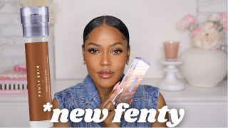 NEW FENTY SKIN Hydra Vizor Huez Tinted Moisturizer SPF 30 [upl. by Hafeenah]