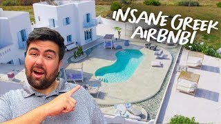 We Stayed at this INSANE Greek Villa Naxos Greece Vlog [upl. by Uttasta]