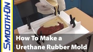 Mold Making Tutorial How To Make a Polyurethane Rubber 1 Piece Mold [upl. by Carmena]